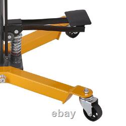 0.5 Ton Vertical Hydraulic Transmission Gearbox Jack Lift Auto Garage Jack Stand