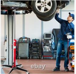 0.5 Ton Vertical Hydraulic Transmission Gearbox Jack Lift Car Auto Garage Tonne