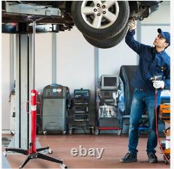 0.5 Ton Vertical Hydraulic Transmission Gearbox Jack Lift Car Auto Garage Tonne