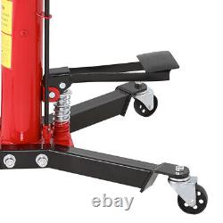 1100 lbs/ 0.5Ton 2 Stage Hydraulic Transmission Jack for Car Lift Adjustable UK