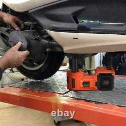 12V 5Ton Car Jack Hydraulic Electric Floor Jack Portable Lift Tire Repair Tool