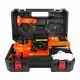 12v 5.0 Ton Electric Hydraulic Floor Jack Lifting Tool Tire Inflator 3 In 1 Set