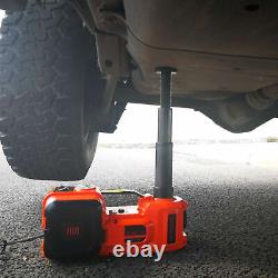12V 5 Ton 3 in 1 Electric Hydraulic Floor Jack Lift Car Van Tyre Repair Tool Kit