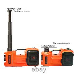 12V 5 Ton Electric Jack Hydraulic Floor Lifting with impact Wrench Tire Change