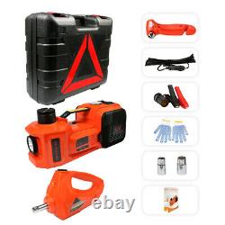 12V 5 Ton Electric Jack Hydraulic Floor Lifting with impact Wrench Tire Change