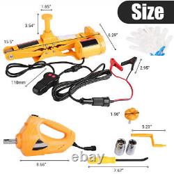 12V Auto Electric Hydraulic Lifting Car Jack Lift Emergency Use up to 3 Tons