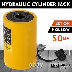 20Ton 2 Stroke Hollow Hydraulic Cylinder Jack Straightening Lift Cylinder Metal