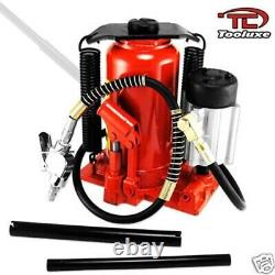 20 TON AIR over Hydraulic BOTTLE JACK Butterfly Trigger Automotive Lift Tools