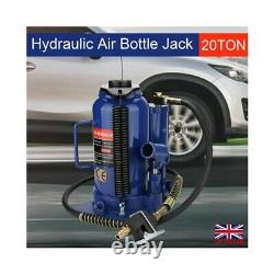 20 Ton Hydraulic Air Bottle Jack Pneumatic Lifting Lift Ram Car Truck Van Lorry