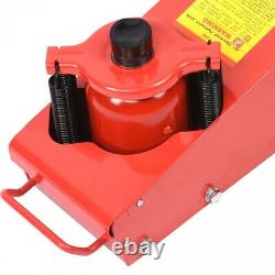 22 Ton Hydraulic Floor Jack Air-Operated Axle Bottle Jack Lift Extension Saddle