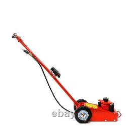 22 Ton Hydraulic Floor Jack Air-Operated Axle Bottle Jack Lift Extension Saddle
