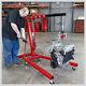 2ton Hydraulic Folding Engine Crane Stand Hoist Lift Jack Garage Workshop Wheels