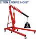 2 Ton Hydraulic Engine Crane Stand Hoist Lift Lifter Jack Lifting Garage Folding