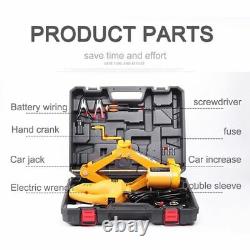 2 Ton Lifting Car Electric Jack Car Air Pump Wrench Auto Multi-Function Tools
