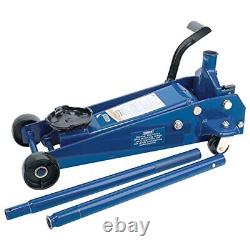 30612 Heavy Duty Garage Trolley Jack with Quick Lift Facility, 3 Ton