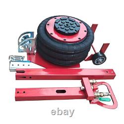 3Ton Pneumatic Triple Airbag Car Jack Lift Height 400 mm Trolley Car Stands Lift