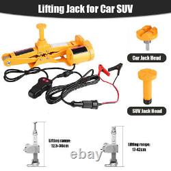 3 Ton 12V DC Automotive Electric-Jack Lifting Car SUV Emergency Equipment Neu