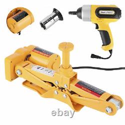3 Ton 2 in 1 Electric Automotive Lifting Car-Jack Emergency + Impact Wrench Set