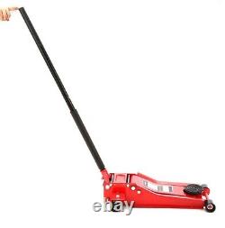 3 Ton 70mm Ultra Low Profile Entry Trolley Jack High Lift Garage