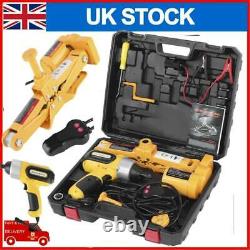 3 Ton Automotive Electric Scissor Car Jack Lift with Wrench Emergency Repair Kit