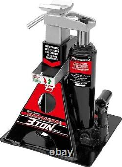 3 Ton Bottle Jack Car Truck Repairs Mechanic Automotive Tools Manual Lift Stand