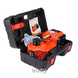 3in1 5Ton 12V Car Hydraulic Electric Floor Jack Lift + Hex Wrench Kit Box UK
