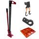 48 High Lifting Farm Jack / Ratchet For Off Road Recovery 3 Tons Bundle