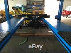 4 Post Lift Car / Vehicle Ramp 5.5 Ton Brand New With Middle Jack £3299