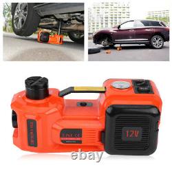 5 Ton 12V DC 3 in 1 Car Electric Hydraulic Floor Jack Lift+Impact Wrench Kit UK