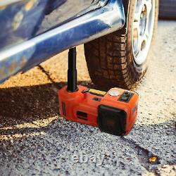 5 Ton 12V Lift Car Auto Electric Jack & Hammer & Air Compressor with LED Lamp
