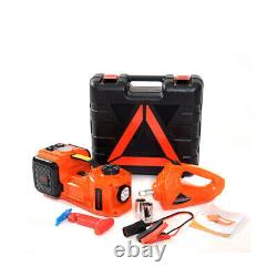 5 Ton Car SUV Electric Hydraulic Floor Jack Lift 12V 5T with Impact Wrench Set