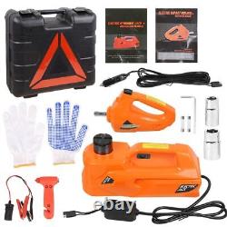 5 Ton Electric Car Jack Kit 12V Auto Car Floor Jack Lift with Impact Wrench & Case