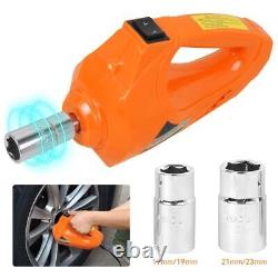 5 Ton Electric Hydraulic Car Floor Jack Lift + Impact Wrench Tyre Emergency Tool