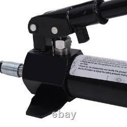 Black 4 Ton Hydraulic Porta Power Jack Air Pump Lift Ram Body Frame Repair Kits