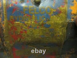 Felco Hydraulic Jack 20 Ton Precision 3.375 Lift Low Clearance Machinery Move 3