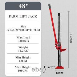 High Lift Farm Jack Xtreme 48 Inch (3 Ton Heavy Duty)