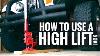How To Use A High Lift Jack