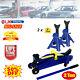 Hydraulic Car Trolley Floor Quick Lift Jack 2ton+2x 3ton Axel Stand Lifting Tool