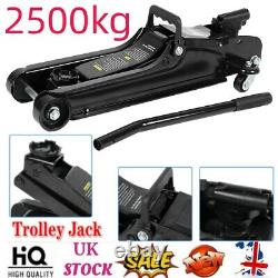 Hydraulic Floor Trolley Jack 2.5Ton/5511lb Car Van SUV High Lift 80-380mm