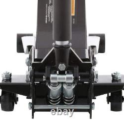 Low Profile Floor Jack with Speedy Lift 3-Ton Dual Pump Design Rust Resistant Tool