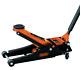 New Draper 73mm Low Entry Trolley Jack 2.25 Ton Garage Floor Quick Lift Orange