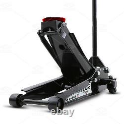 New Quick Lift Heavy Duty Dual Pump 4 Ton Ultra Low Profile Floor Trolley Jack