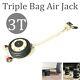 Pneumatic Air Bag Jack 3t Triple Bag Air Jack Quick Car Stands Lift Height