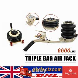 Pneumatic Air Bag Jack Triple Bag Air Jack Car Stands Lift Quick Jack 3 Ton