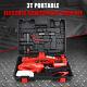 Portable 3 Ton 12v Electric Scissor Lift Jack Car Repair Tool With Impact Wrench