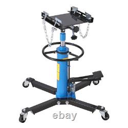 Professional 1100 lbs/ 0.5Ton 2 Stage Hydraulic Transmission Jack for Car Lift