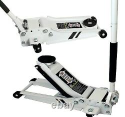 Professional Low Profile Entry Trolley Jack with Rocket Lift Car Garage 2.5 Ton