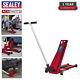 Sealey 2200hl 2 Tonne Ton Low Profile Lift Trolley Jack Red Heavy Duty