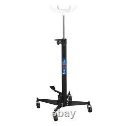 Sealey Adjustable Telescopic Transmission Jack 1 ton Vertical Quick Gearbox Lift