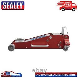 Sealey RJAS2500 2.5tonne Low Entry Aluminium Trolley Jack Rocket Lifting/Lift